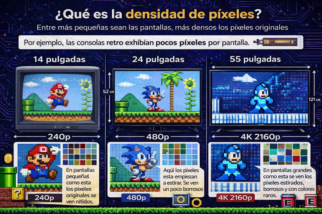 densidad de pixeles