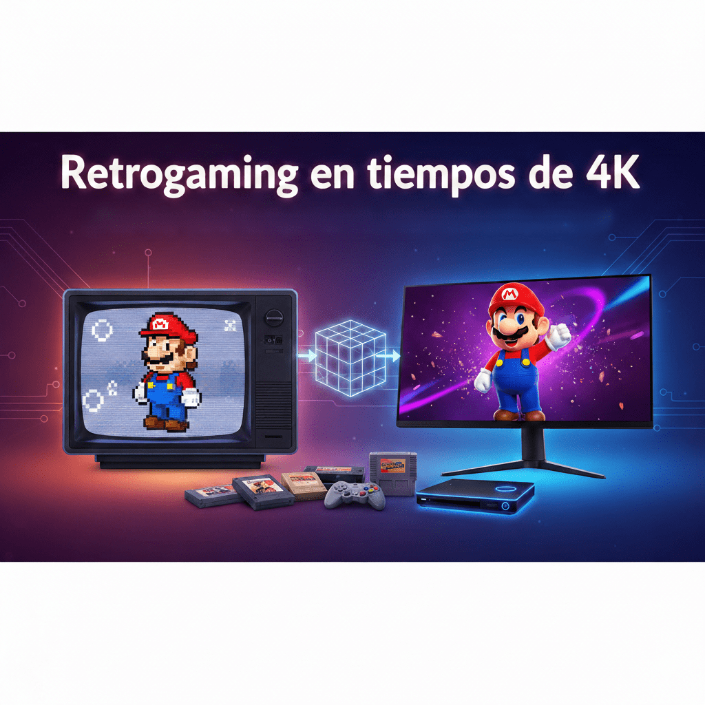 Retrogaming en tiempos de 4k