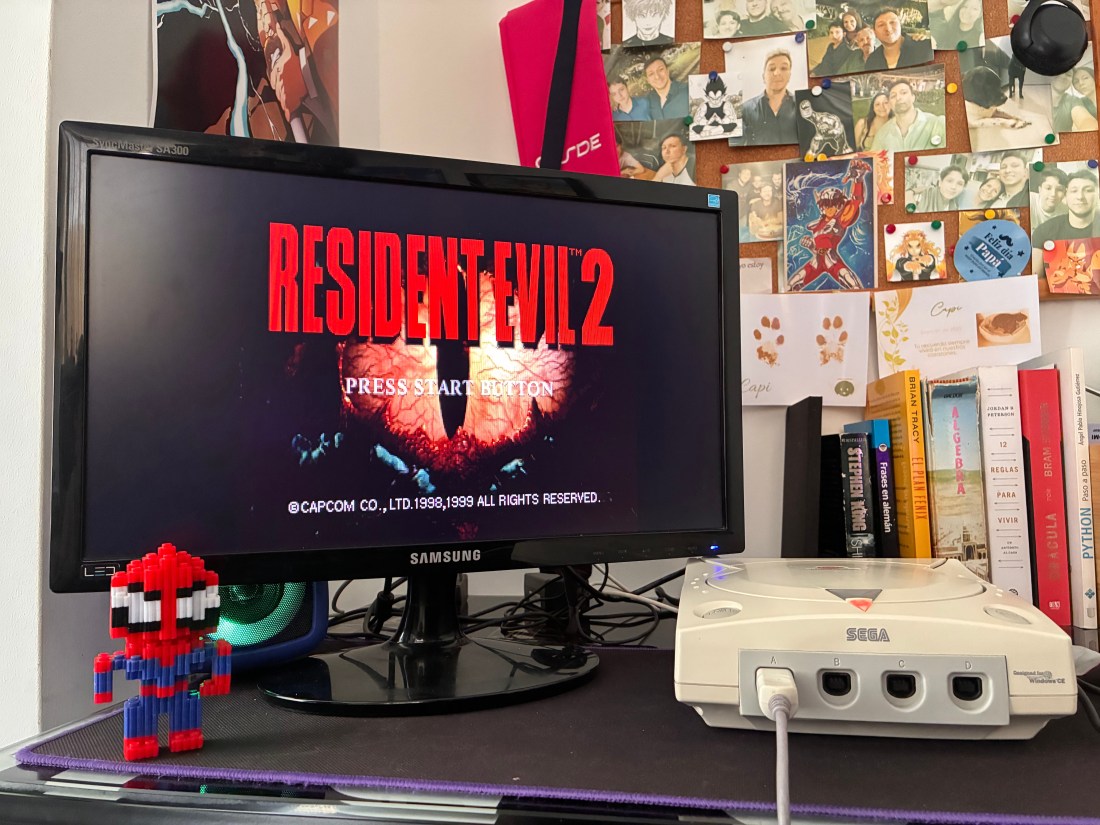 Resident evil 2 en sega dreamcast